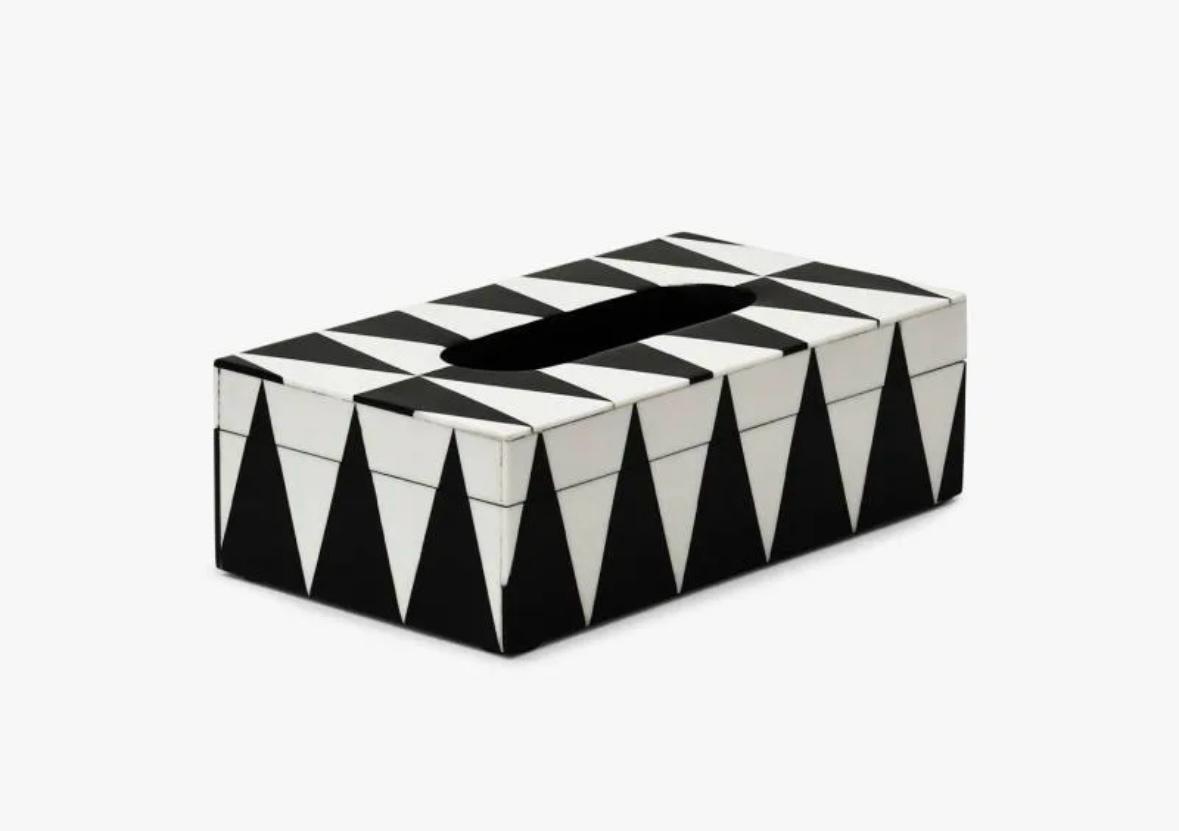 Wooden Resin Tissue Box